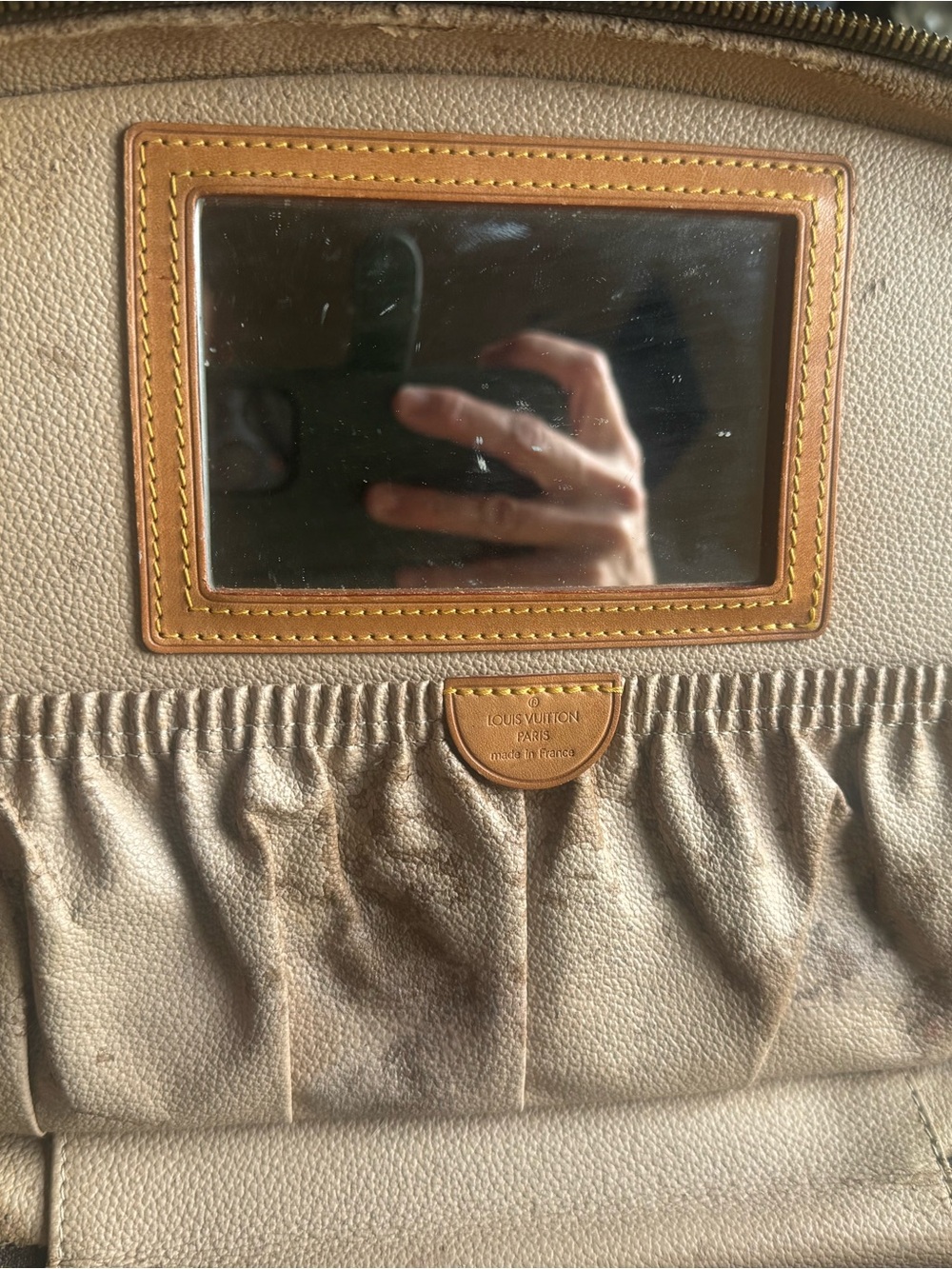 Louis Vuitton Monogram Canvas Shoulder Bag - Brown/ Tan - Picture 16 of 16